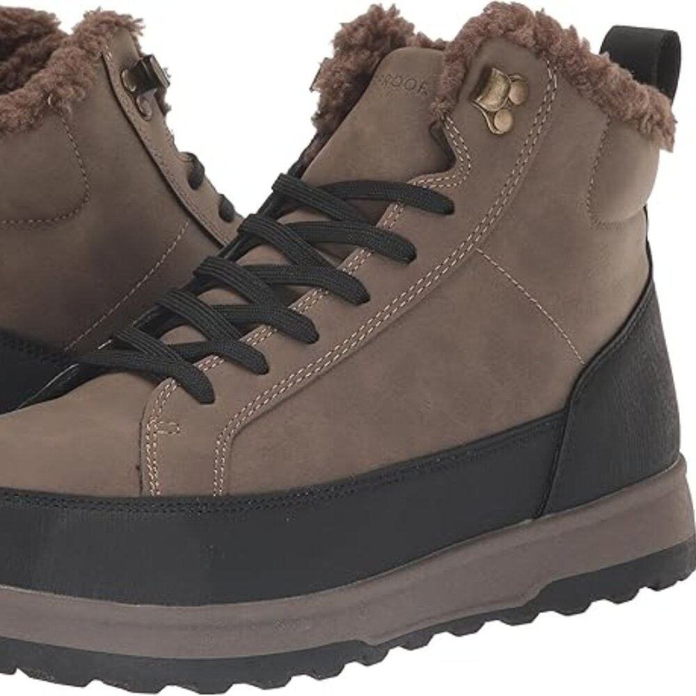 Weatherproof LogJam Boots Winter Snow Sneaker Boots Size 13 Brown